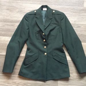 Women’s Classic Military Blazer, DeRossi & Son label